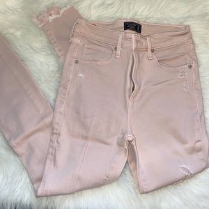 Abercrombie Ripped Denim Jeans